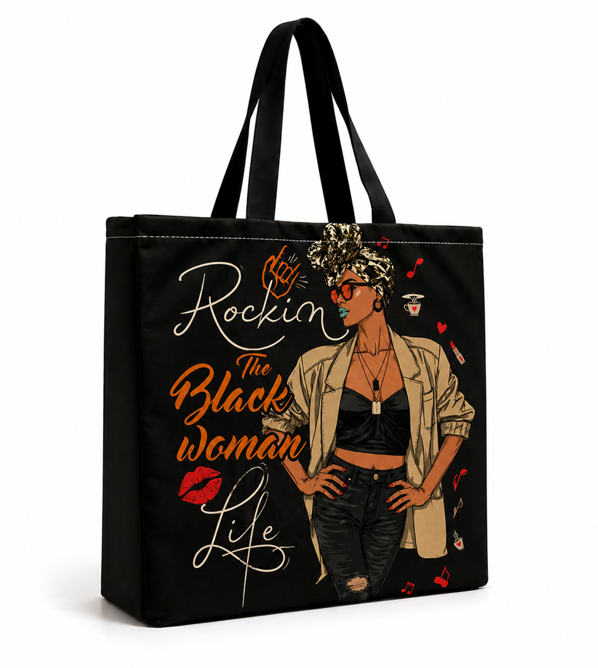 Black Women Luxury Tote 🖤