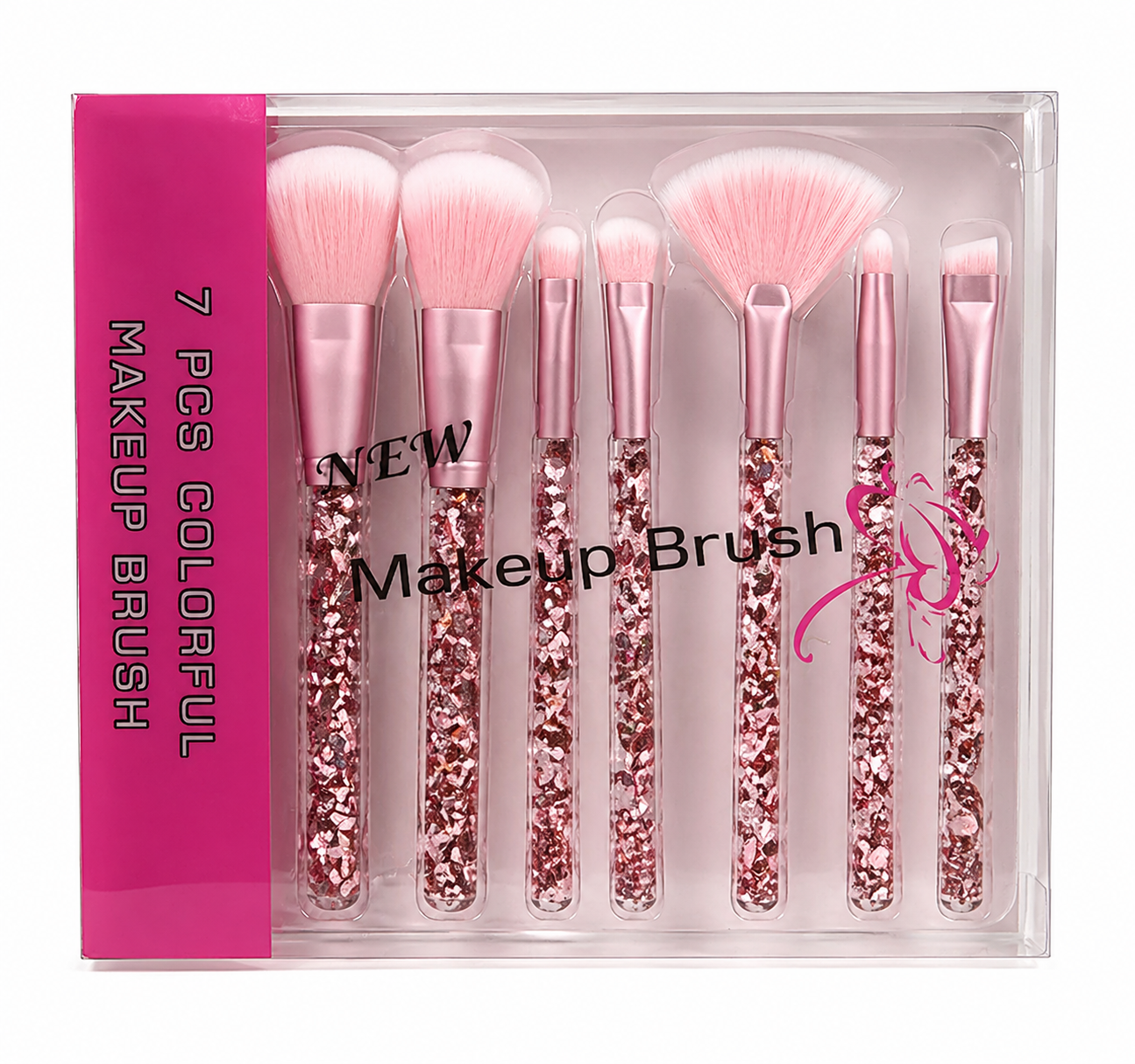 Blush Babe 7pc Makeup Brush Set💗