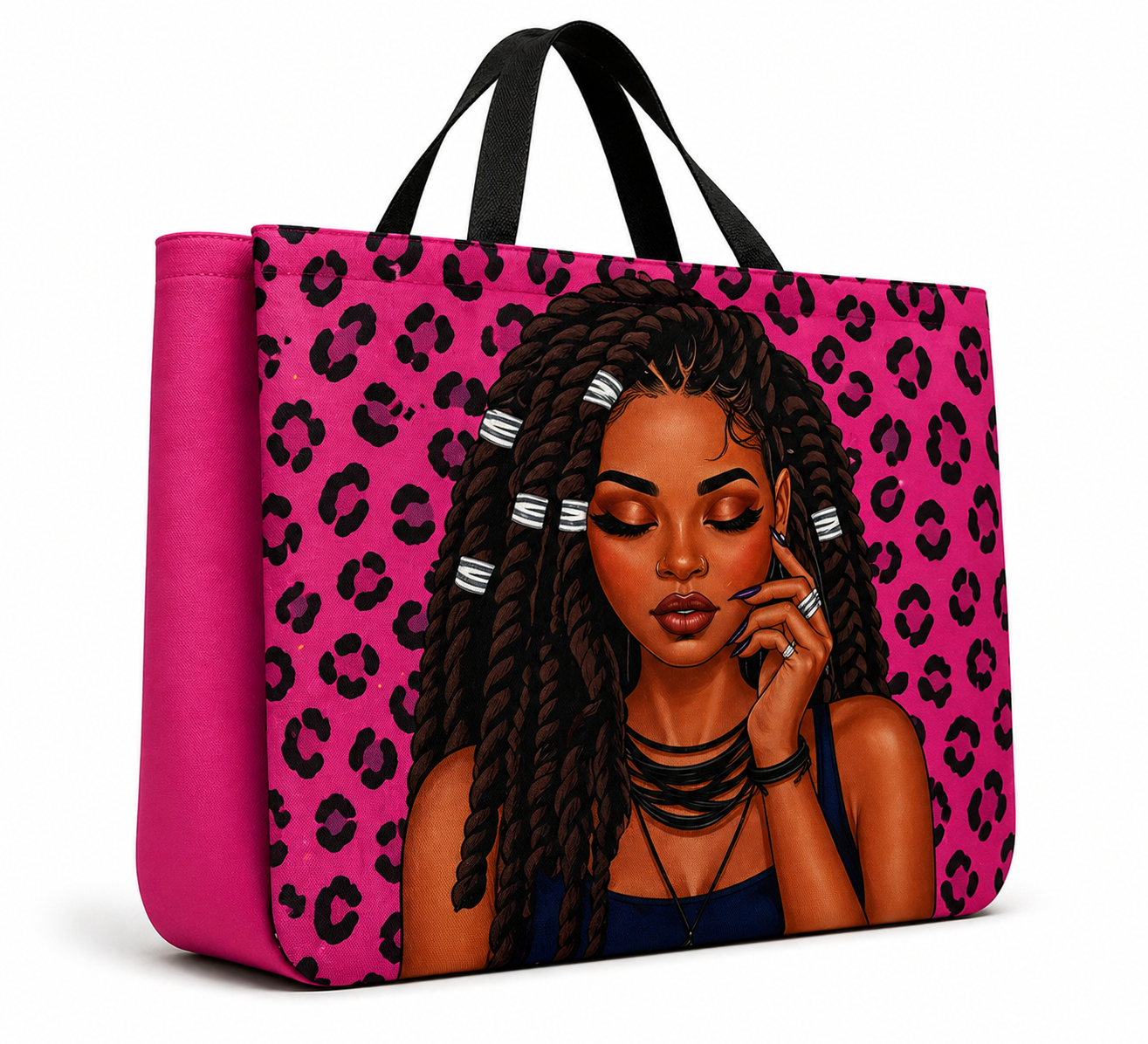 Pretty & Powerful Leopard Tote 💖