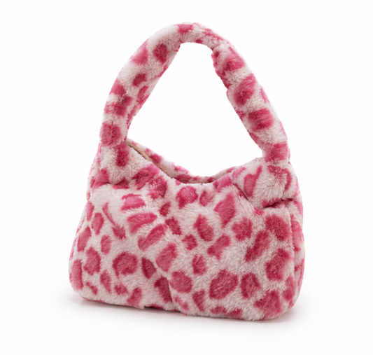 ✨ Luxe Babe Bag (Rosé Leopard)