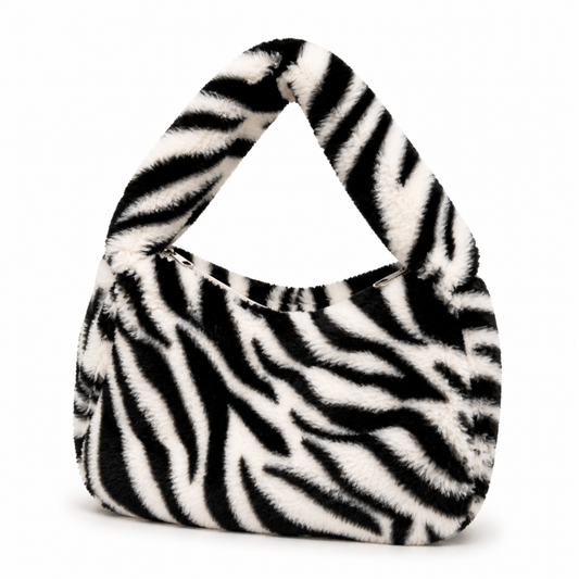 ✨ Luxe Babe Bag (Zebra Chic)
