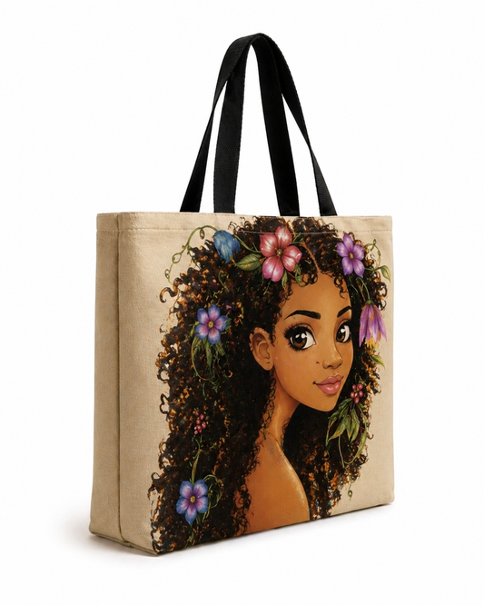 Garden Girl Glow Tote 🌺