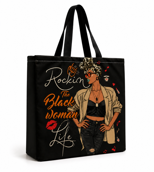 Black Women Luxury Tote 🖤