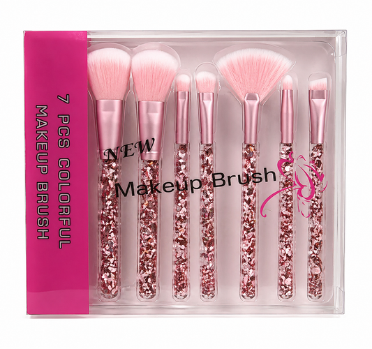 Blush Babe 7pc Makeup Brush Set💗