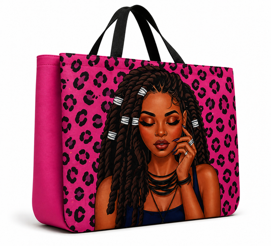 Pretty & Powerful Leopard Tote 💖